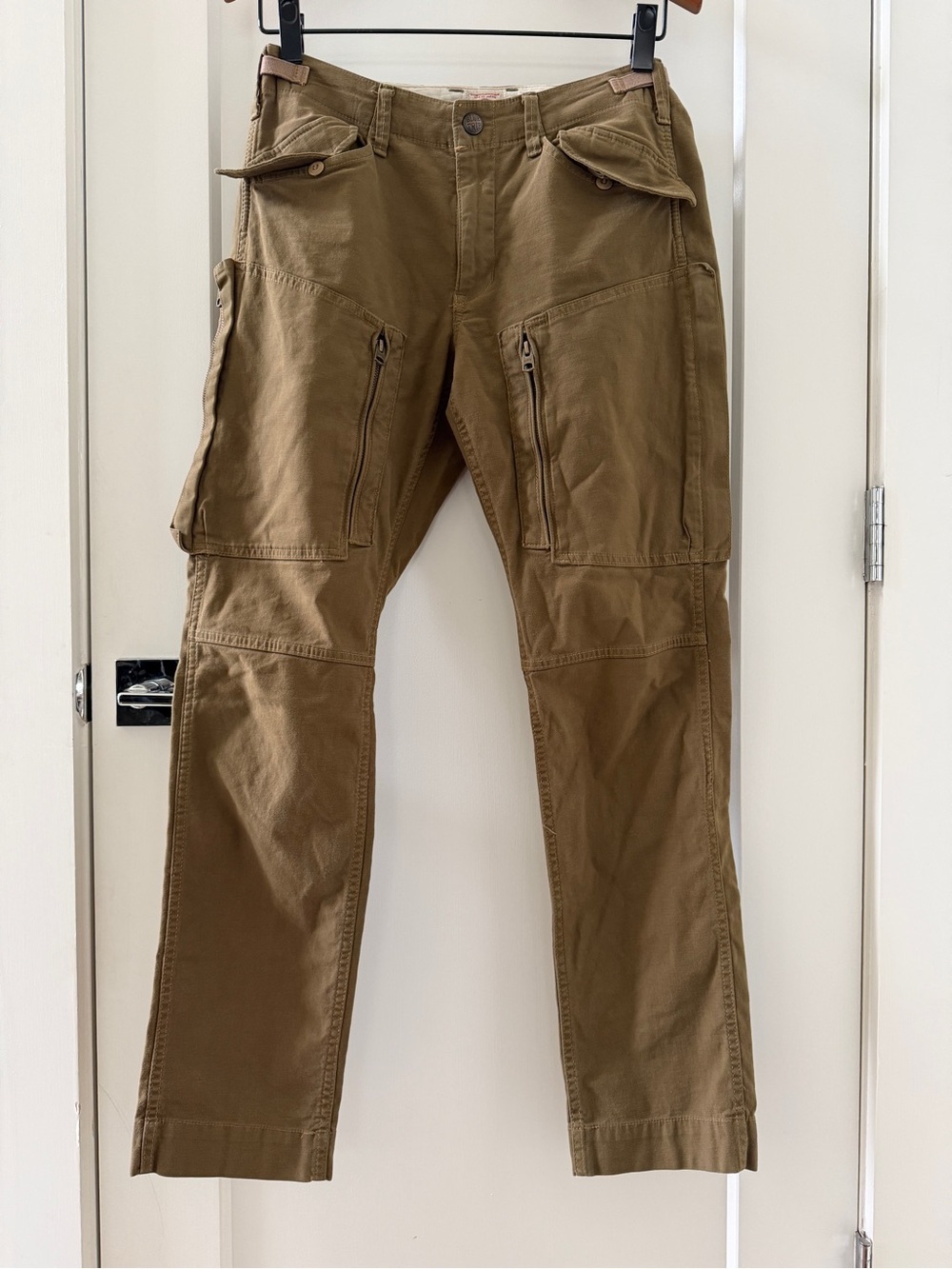 Vintage EDWIN Blue Trip Multipockets Cargo Pants Japan Size S
